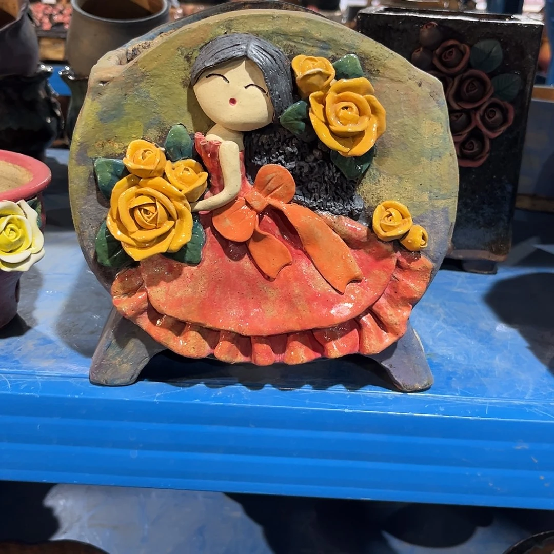 11 号陶然花器手工花盆