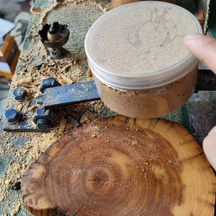 柏木（崖柏）崖柏粉一盒，不带工具