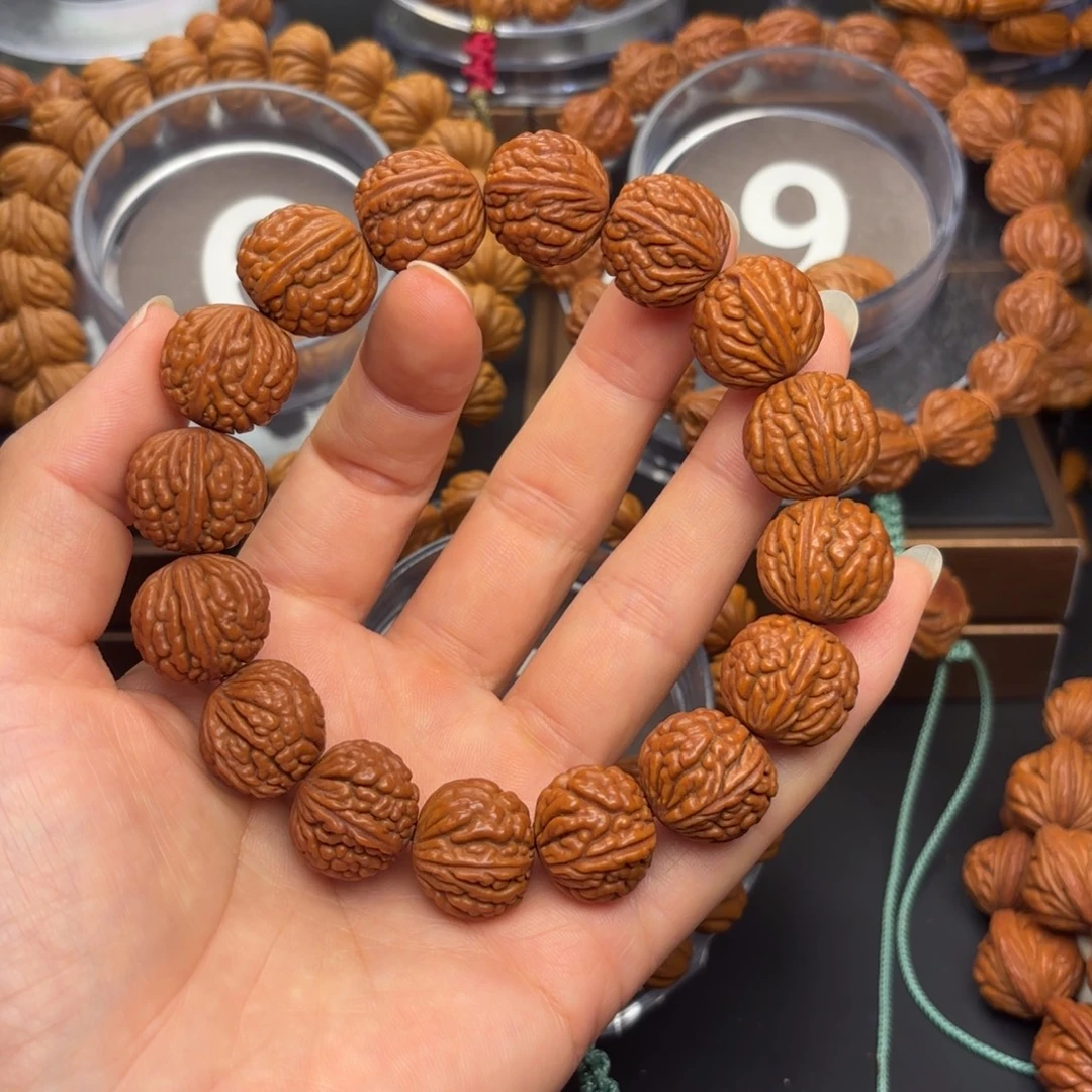 吊坠桃核野生红魔荔枝17尺寸