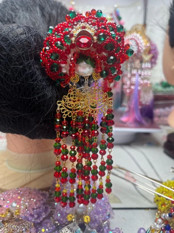 国风款刀马旦发簪