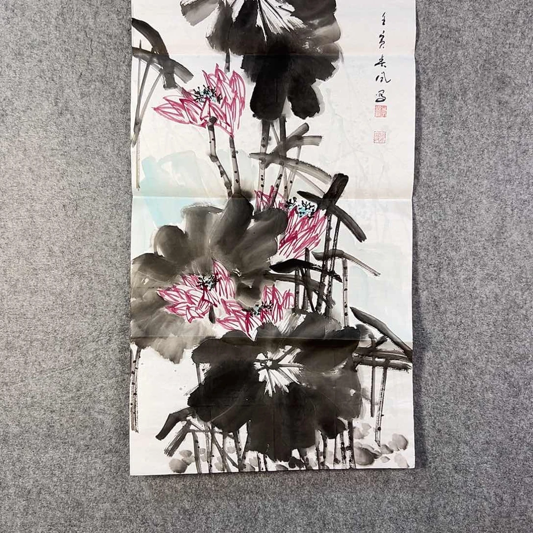 国画414 花鸟在此处飞翔也不太