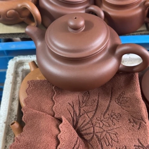 ****阳茶壶紫砂底槽清料500cc