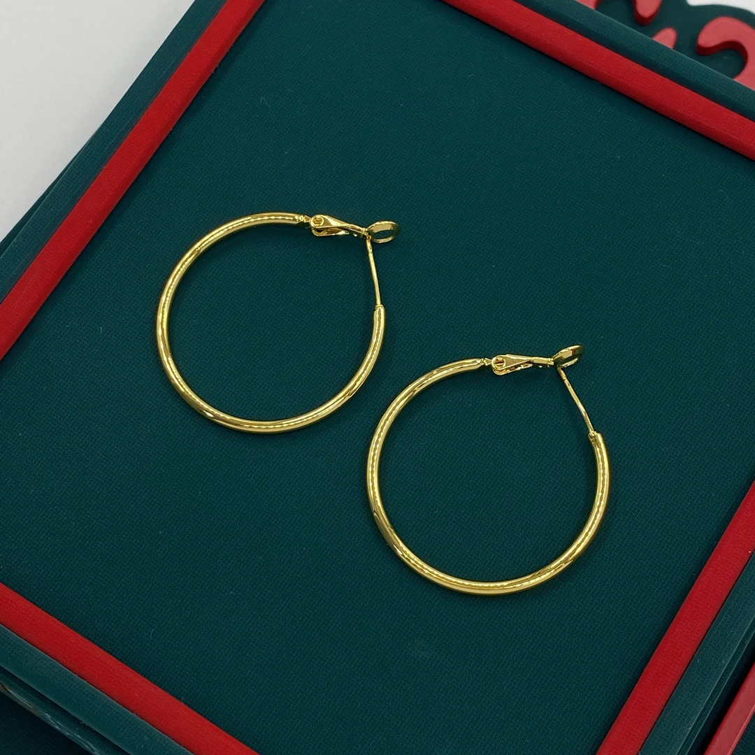 亮面大耳圈耳坠耳饰  E111