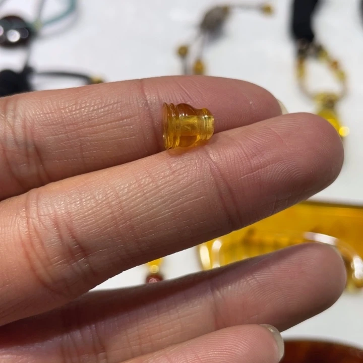 未镶嵌琥珀裸石毛*虫琥珀