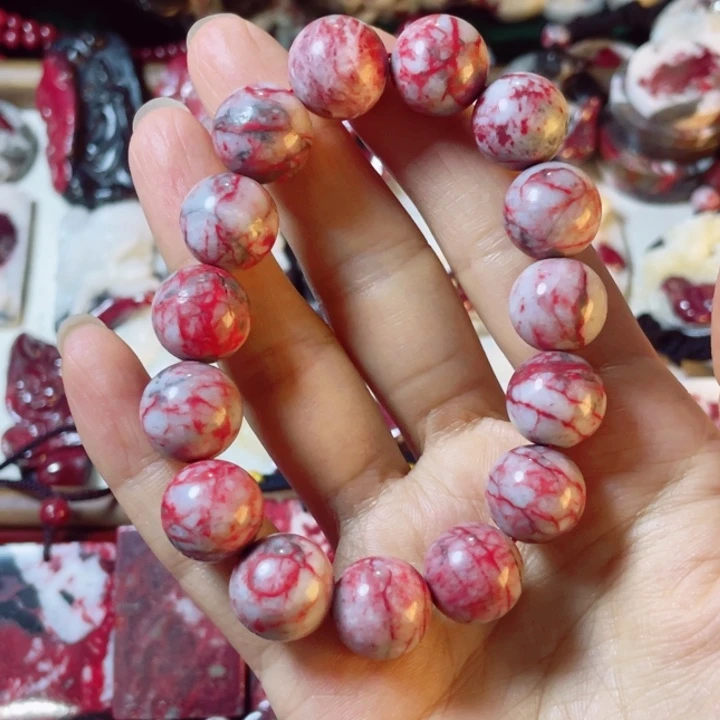 天然辰砂天然朱砂卡13+