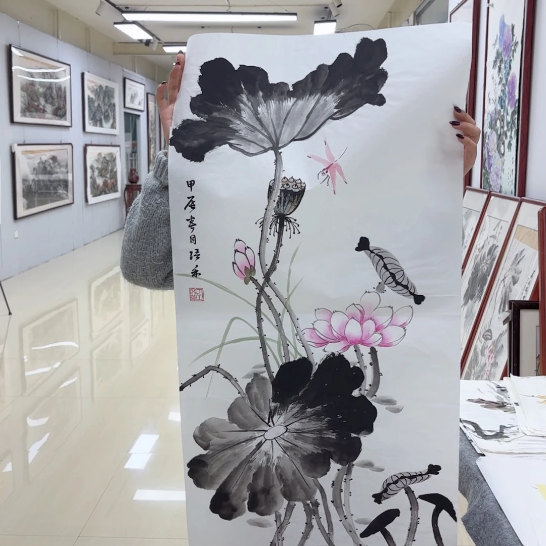 国画国画作品集一个