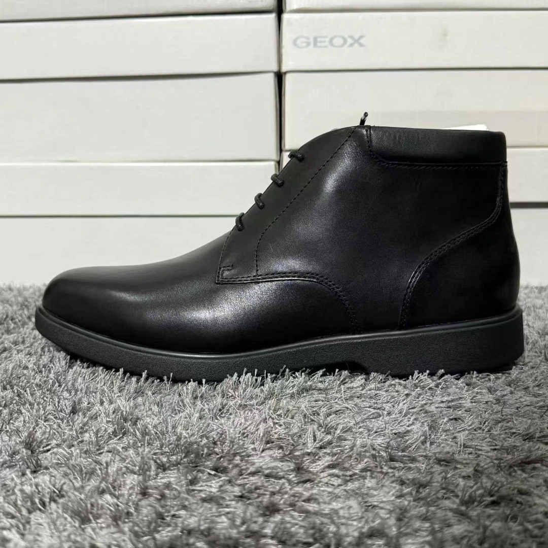 GEOX杰欧适U SPHERICA舒适男款切尔西靴U26EMA00043C9999男士时尚