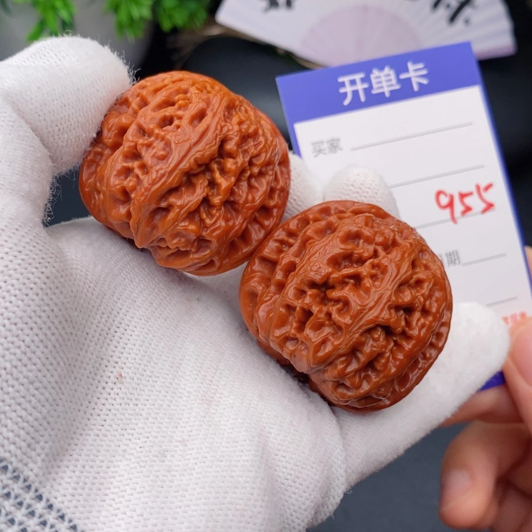 文玩核桃把件42粗筋955