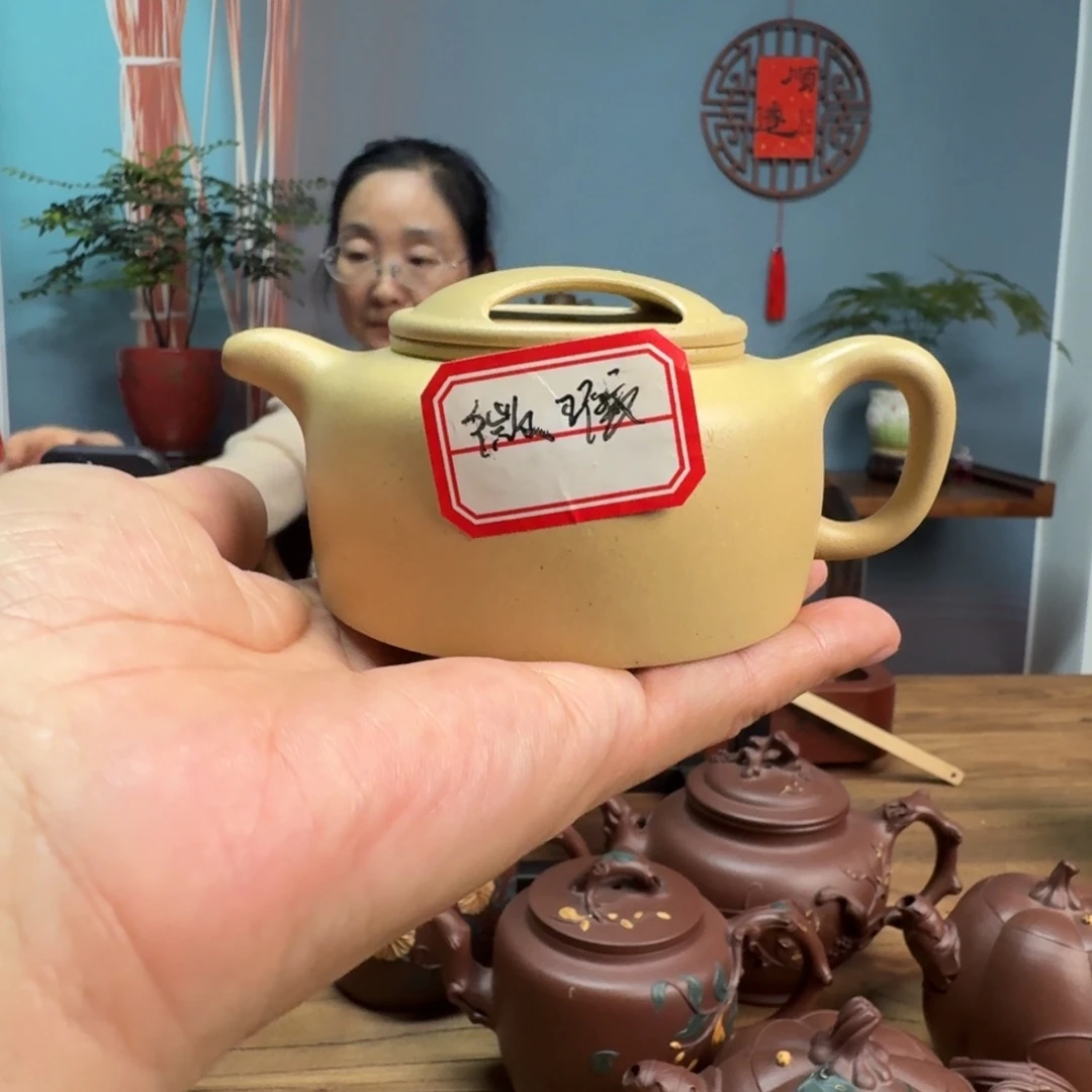 琴***酒茶壶本山绿泥本山绿泥牛盖莲子