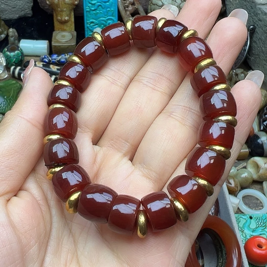 未镶嵌颈饰玛瑙/玉髓兰**人