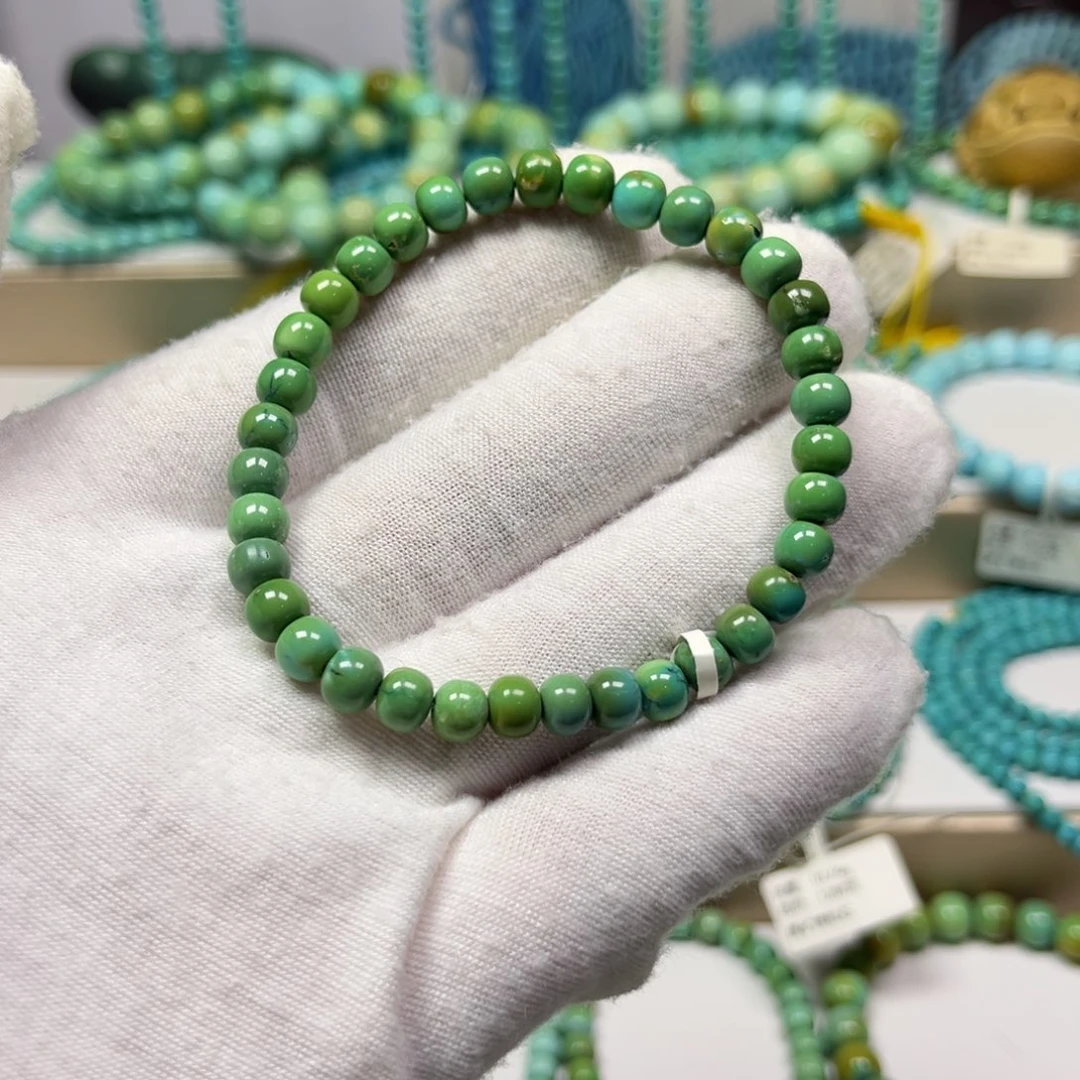 绿松石未镶嵌手链