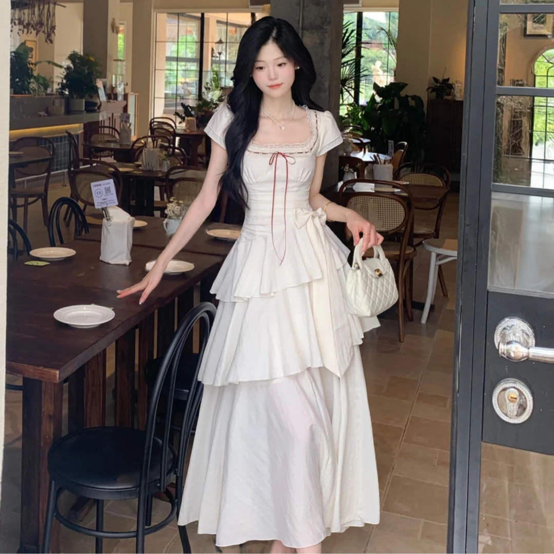 Blovelan云阶垂梦 茶歇法式浪漫不规则甜美公主蛋糕裙