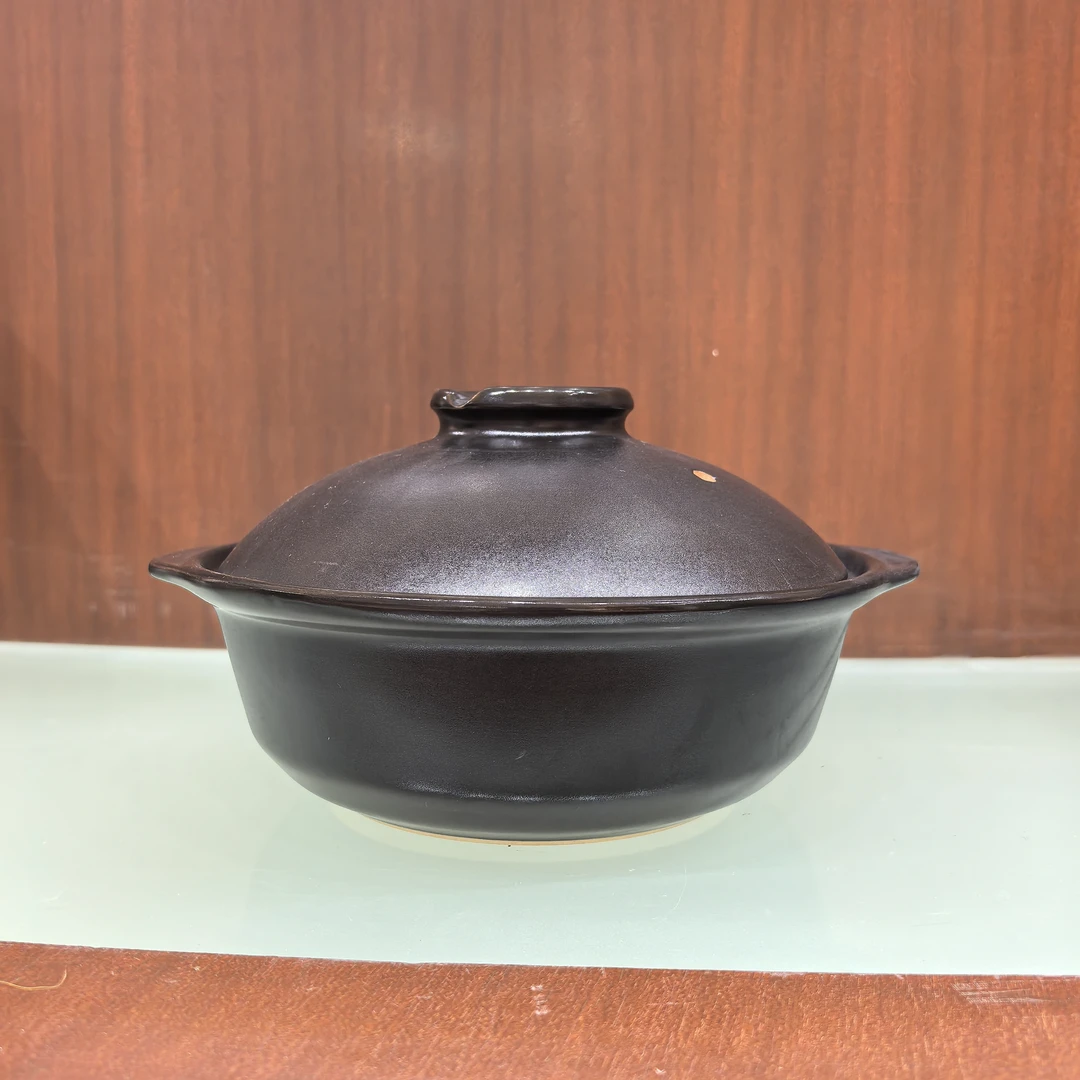 景德镇珍宝1.25升砂锅2275黑