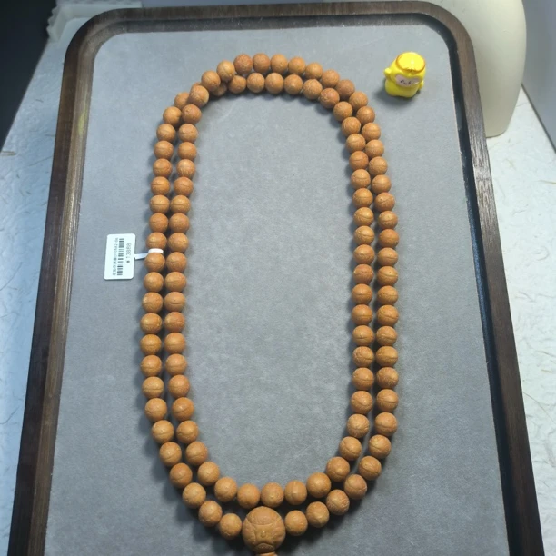 〖D10562〗25年10.5毫米尼泊尔凤眼菩提108手串原生态文玩手串