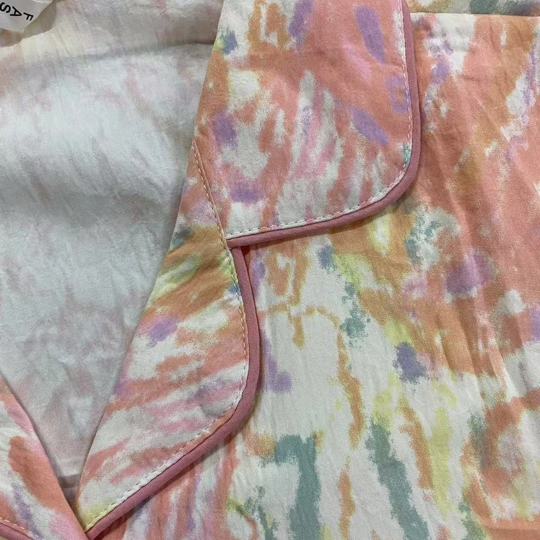 【621蜜桃雪山】睡衣女夏季新款开衫夏天家居服