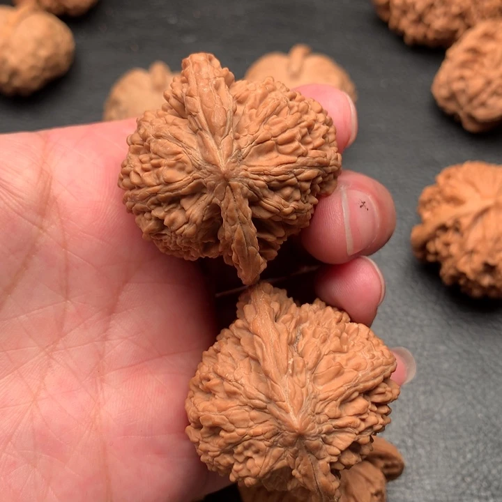 文玩核桃吊坠一**悍狮子头