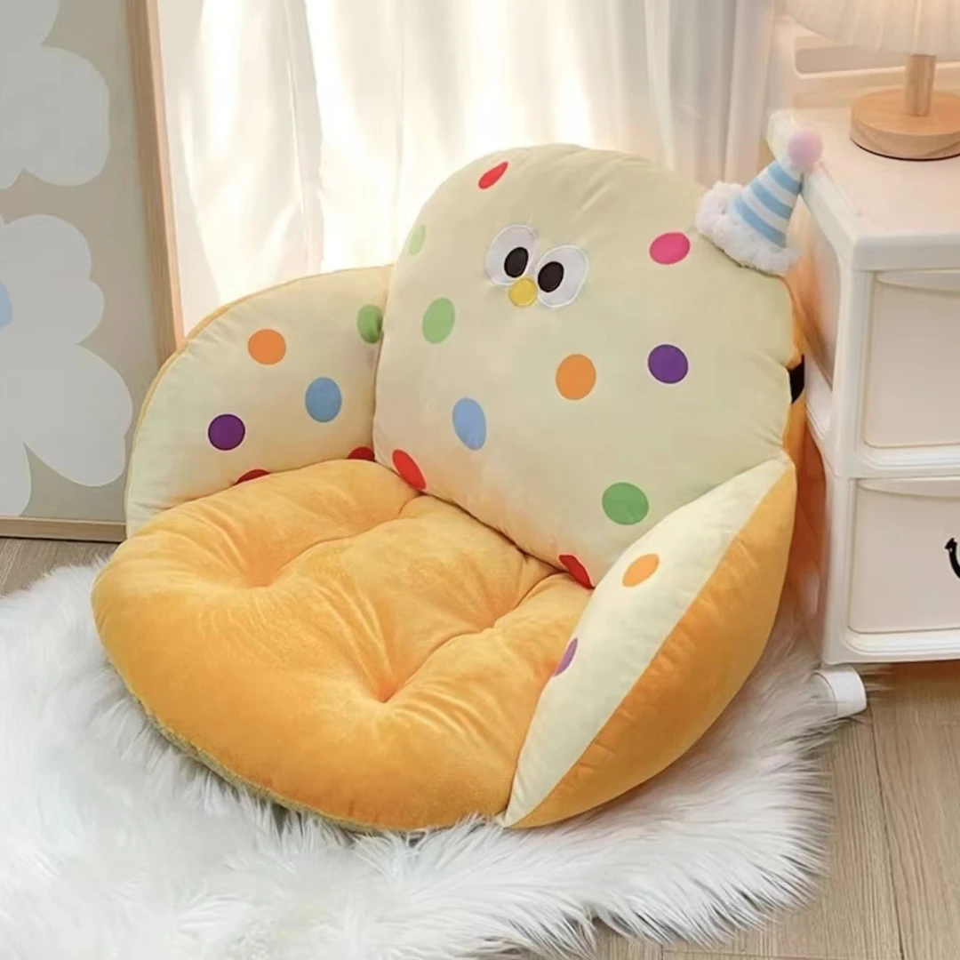 可爱椅子椅垫学生宿舍座垫靠背垫一体式半包坐垫屁大学生座椅靠垫
