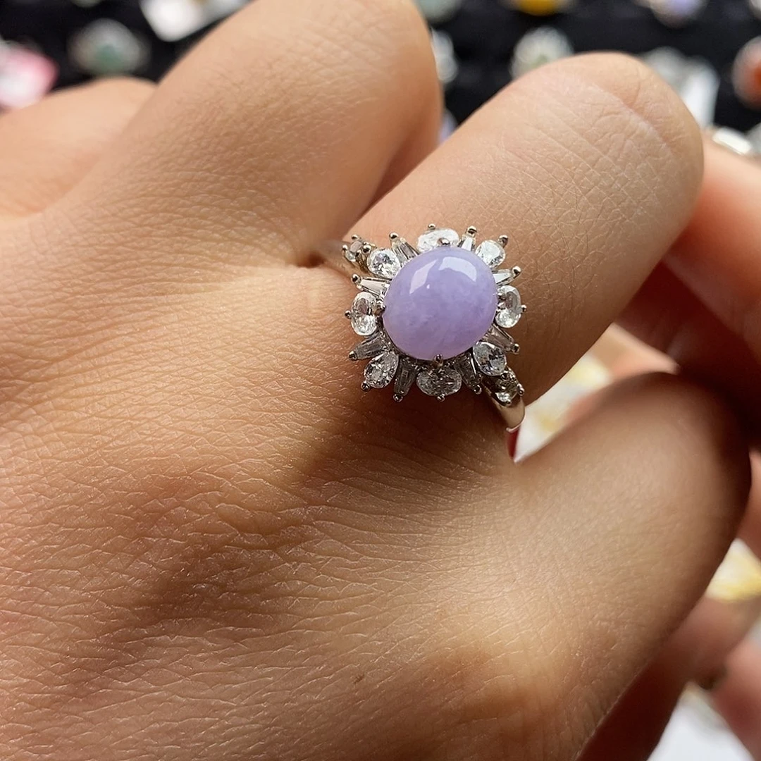 翡翠未镶嵌戒指翡翠