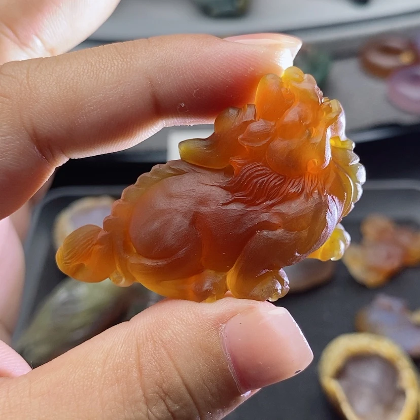 【闪购商品】未镶嵌吊坠定制玛瑙