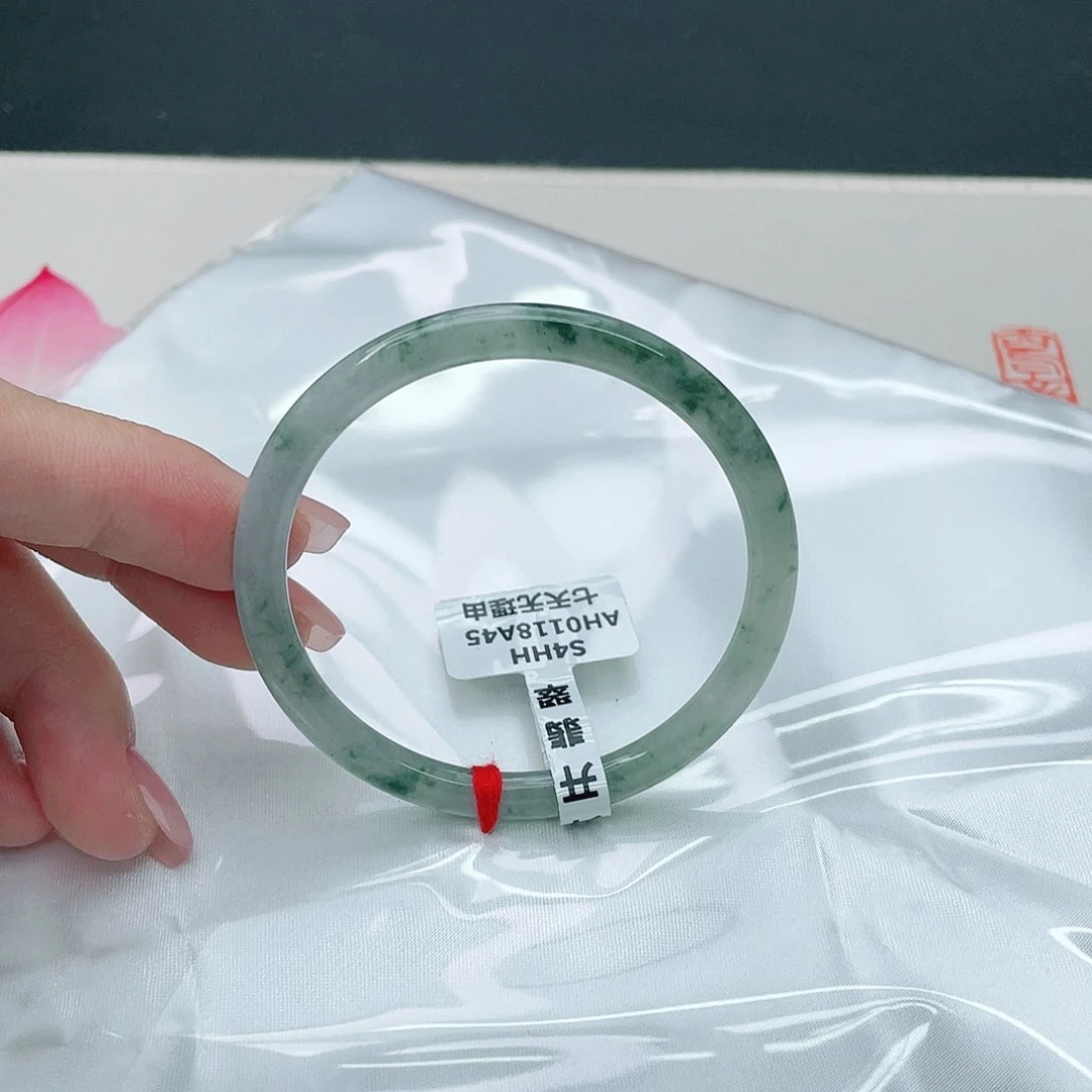 翡翠手镯未镶嵌圆51.6