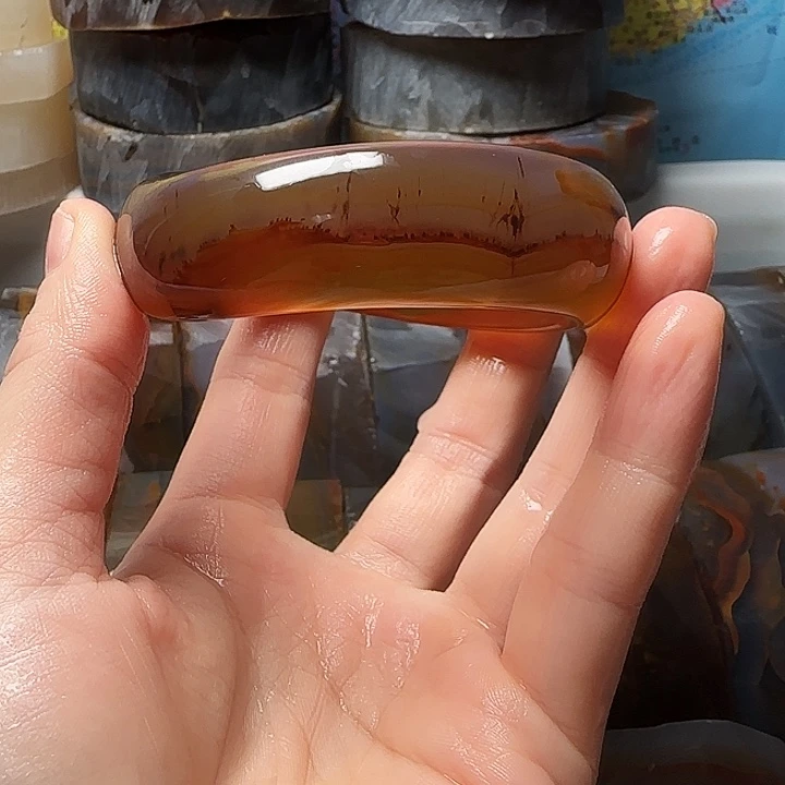 丫***1定制玛瑙定制天然玛瑙手镯