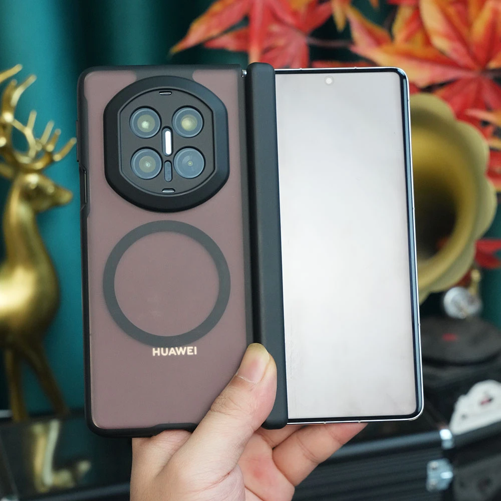 适用于新款华为Mate x7双中轴高档防摔简约大气商务手机壳