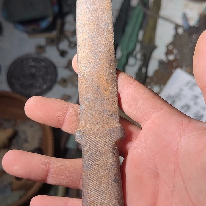 铁瑕疵工艺品老匕首