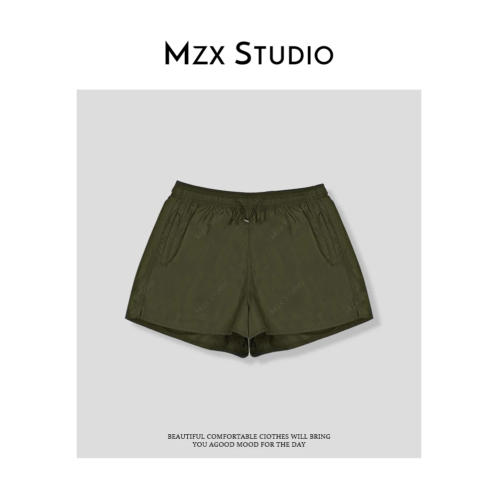 MZX 夏季时尚口袋拉链运动短裤KZ8825-Z