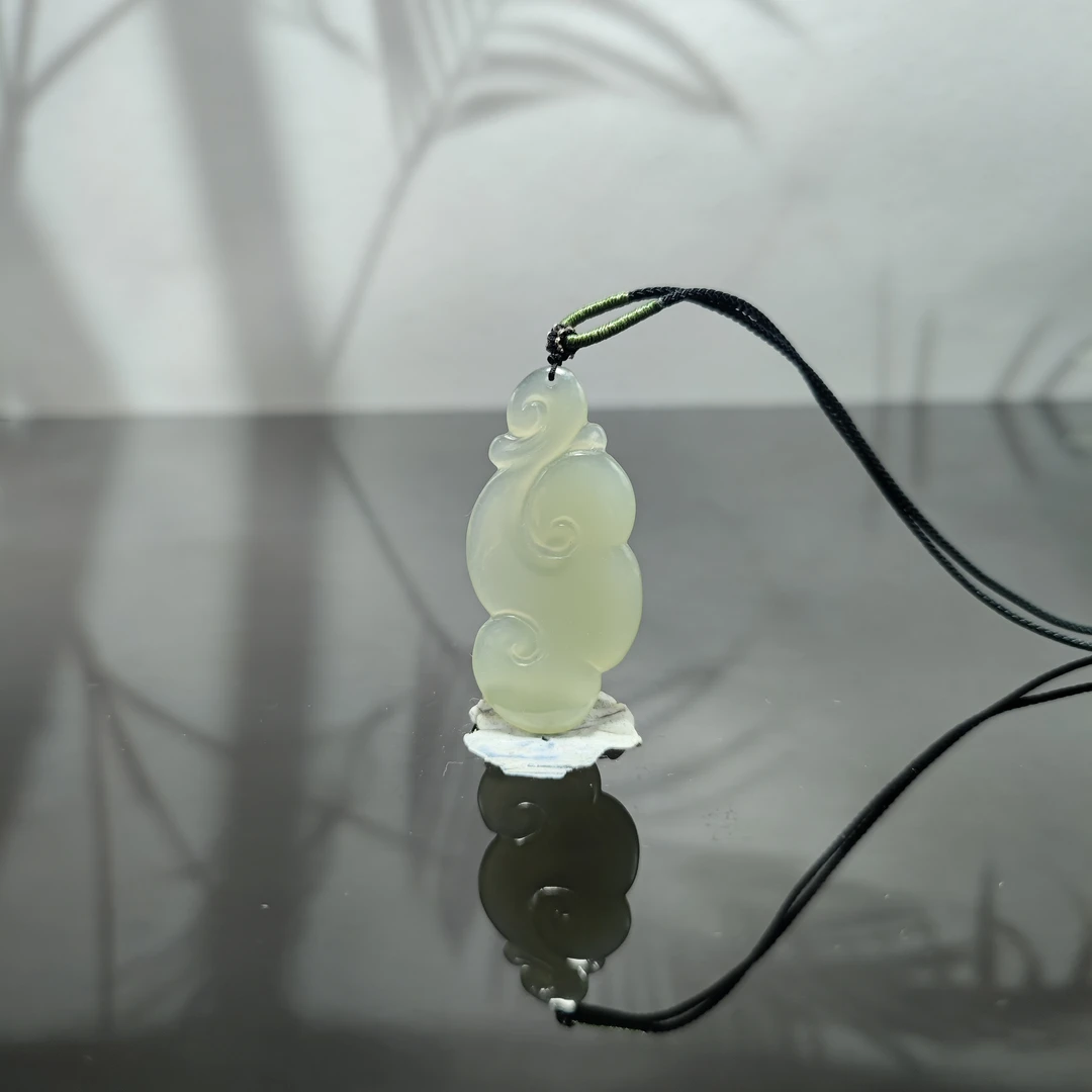 H和田玉如意吊坠0696