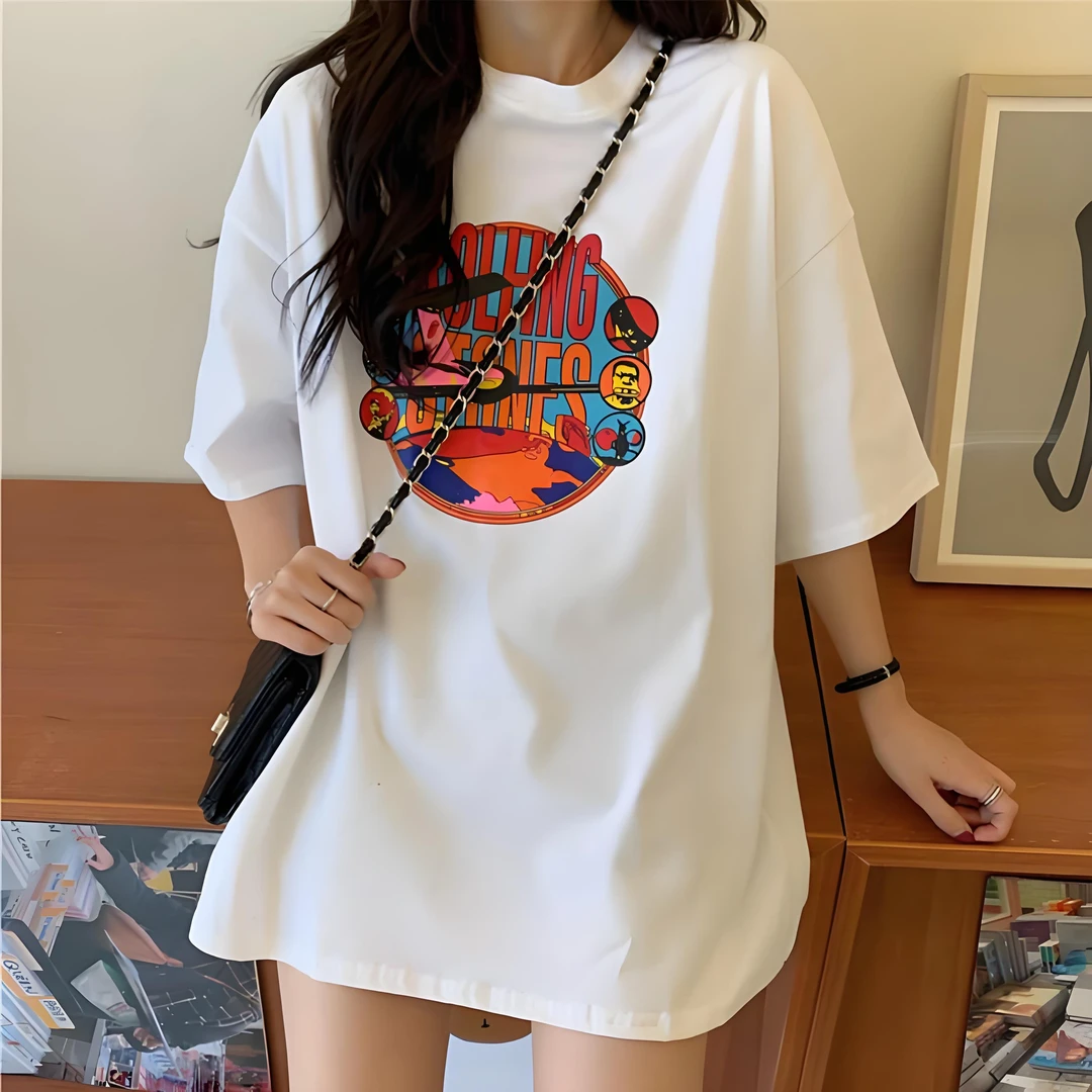 欣欣辣妹时尚休闲宽松百搭外贸服饰