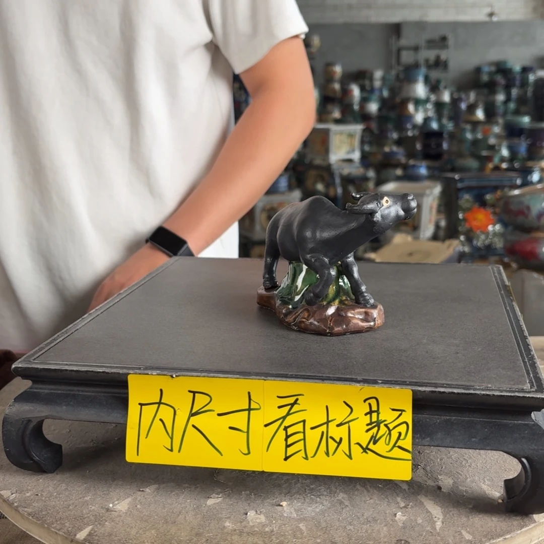 一风堂石湾花盆。 手工痕迹