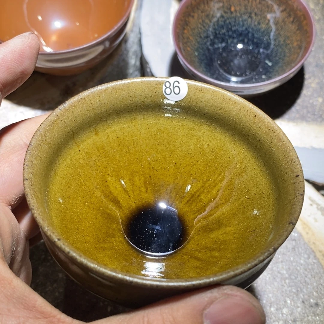 茶盏建盏龙窑柴烧
