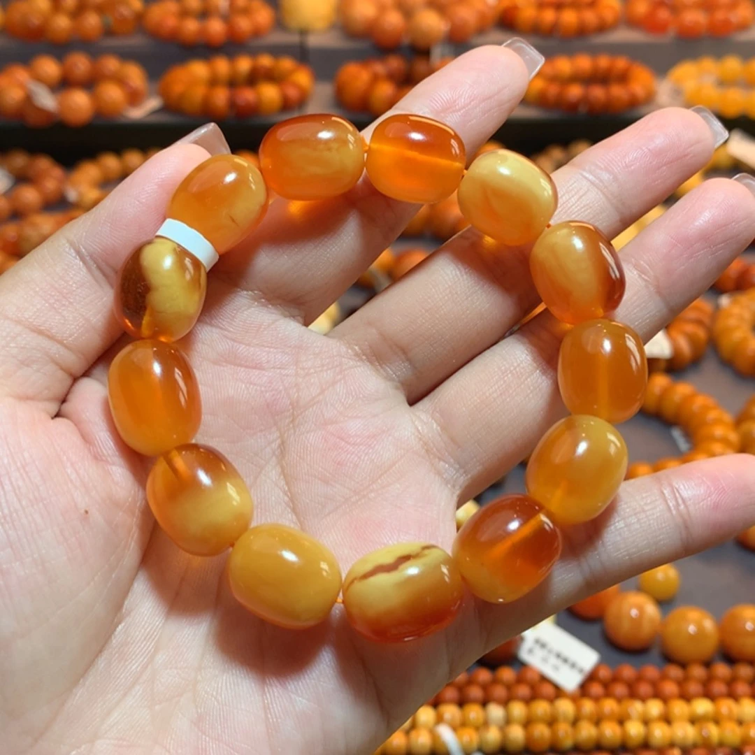 【闪购商品】手串蜜蜡未镶嵌蜜蜡手串