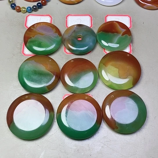 玛瑙/玉髓吊坠(不含链)未镶嵌用****6