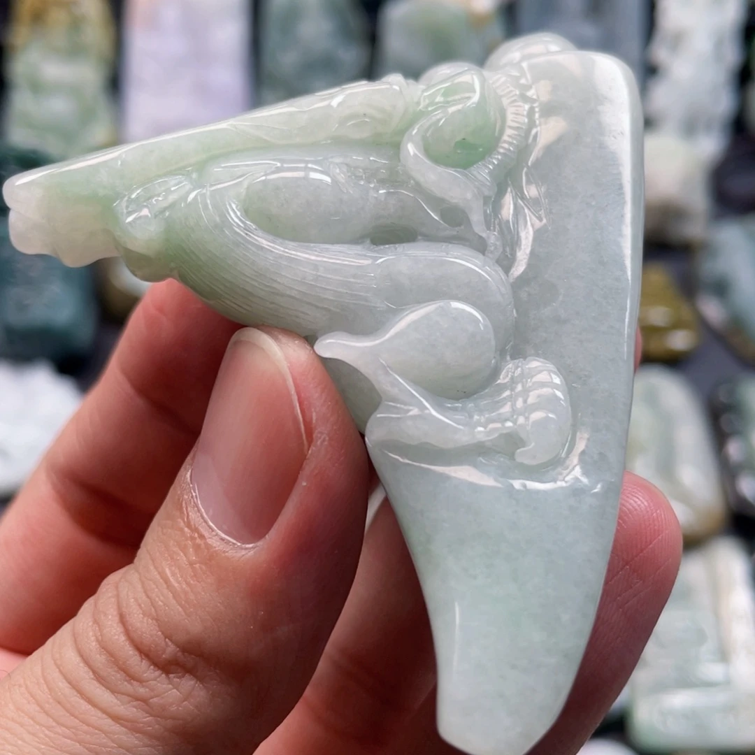 颈饰未镶嵌翡翠翡翠32