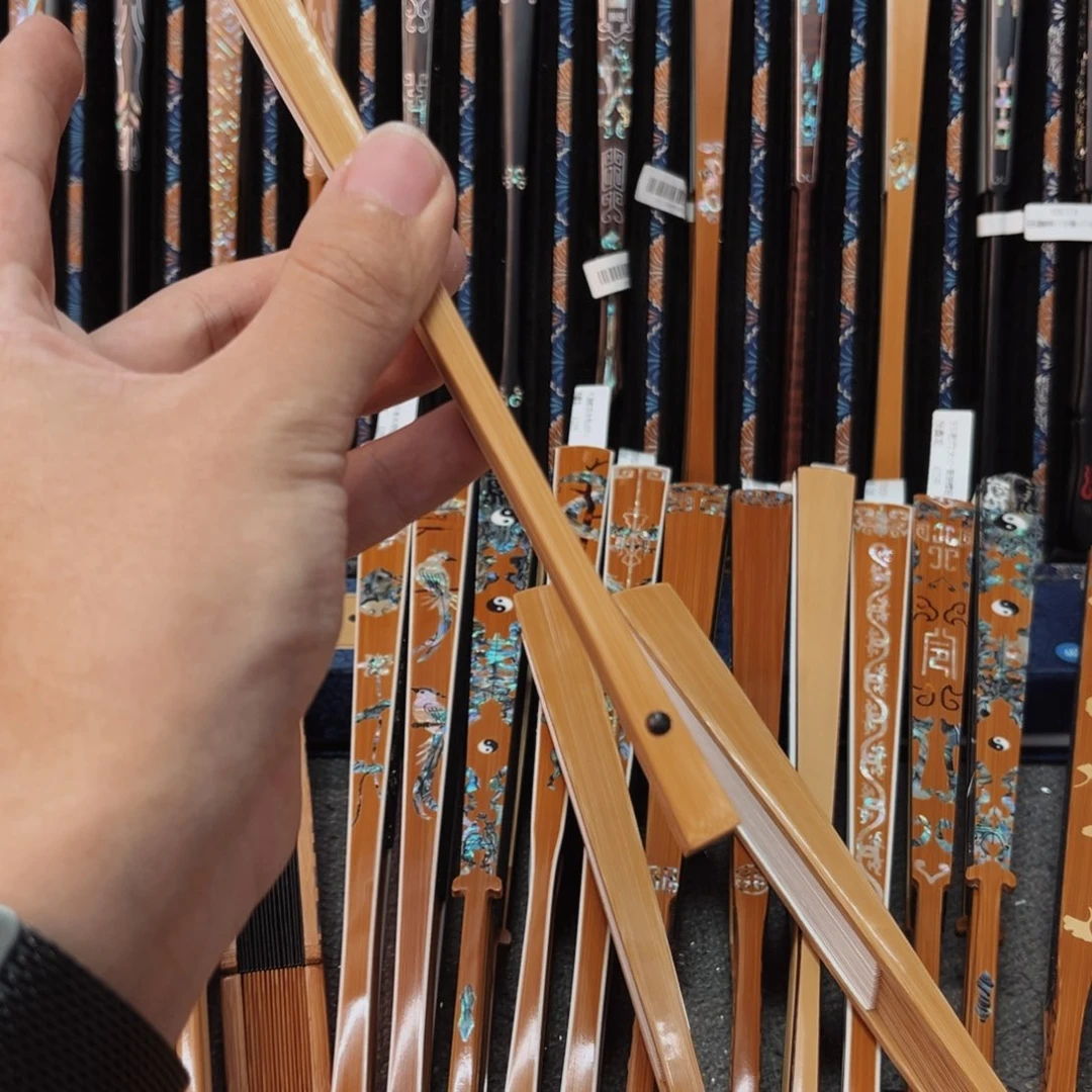 扇子纯手工制作折扇