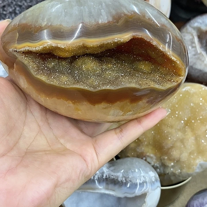 紫晶珠宝半成品未镶嵌