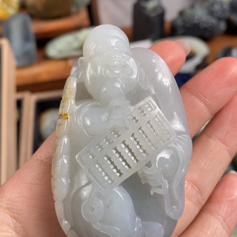 【闪购商品】未镶嵌和田玉把件提**鸟