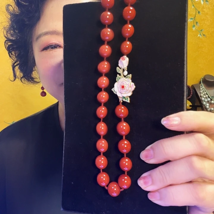 玛瑙/玉髓未镶嵌颈饰