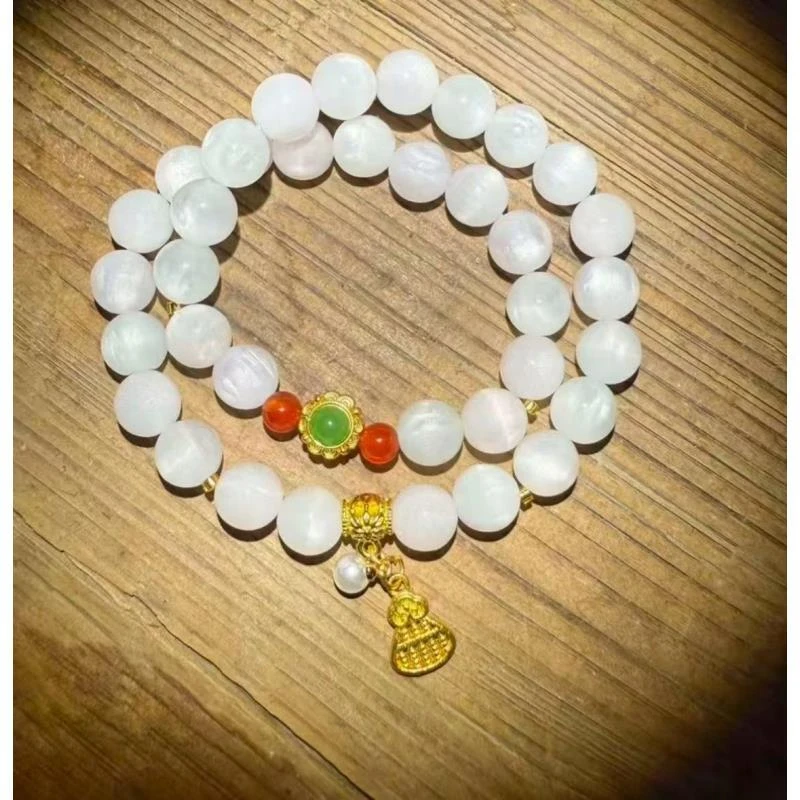 S 1076 特级 云母七彩双圈（无礼盒  ）