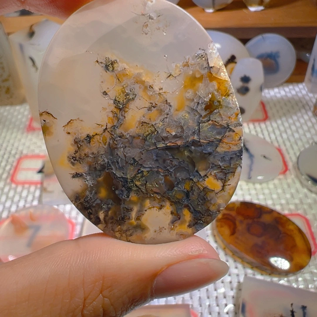 玛瑙/玉髓未镶嵌颈饰