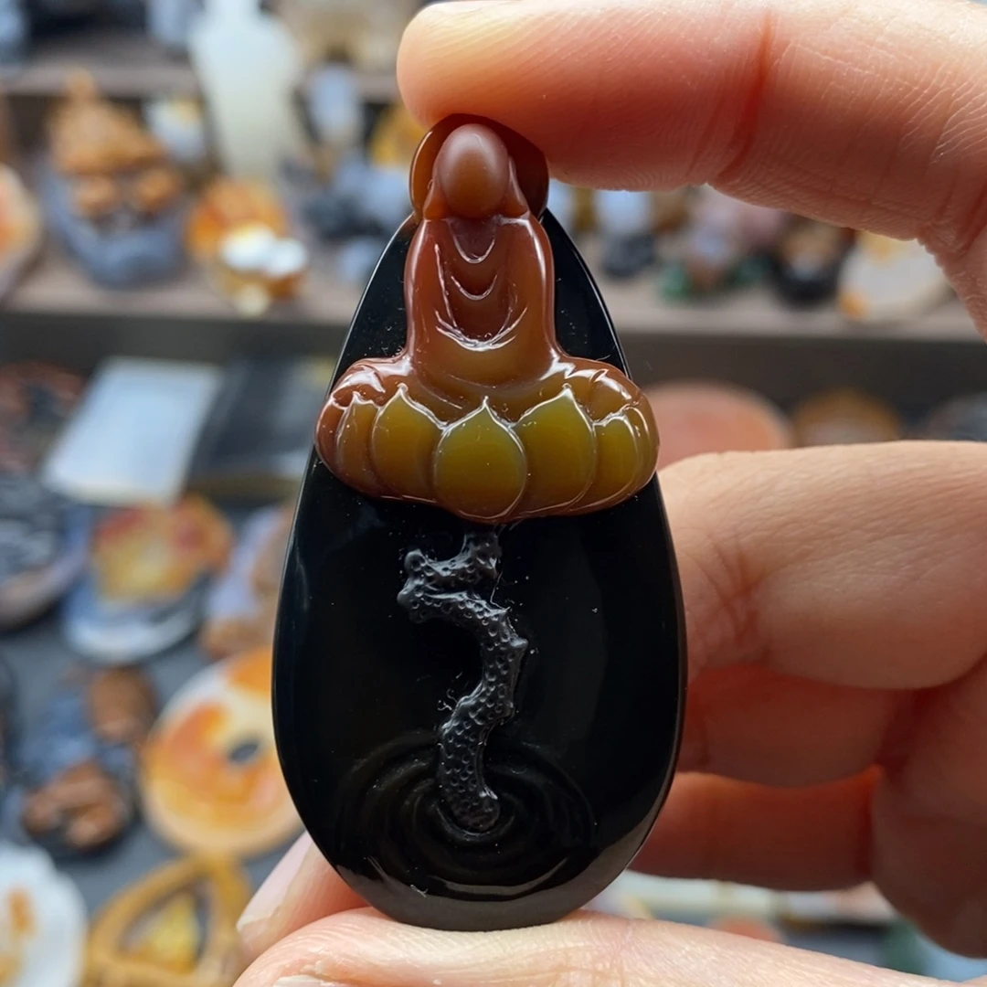 未镶嵌吊坠(不含链)玛瑙/玉髓