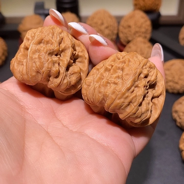 把件文玩核桃39金蟾聚宝盆