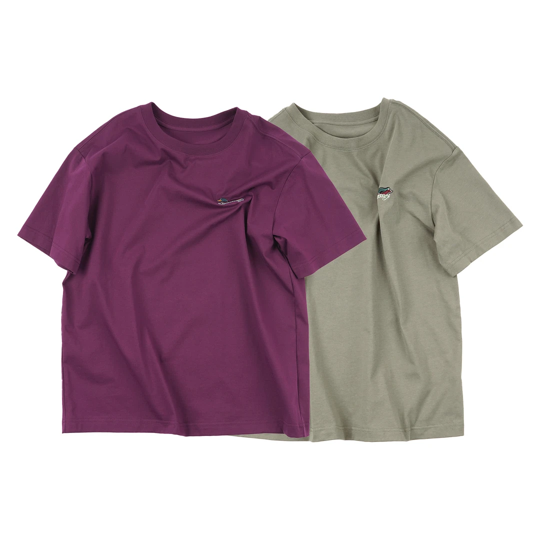 FAIRFAFO【水鸟鸭子刺绣T恤】TXAL47266