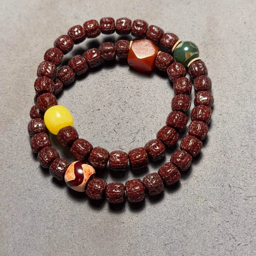 风***沙吊坠金刚菩提老金刚10mm