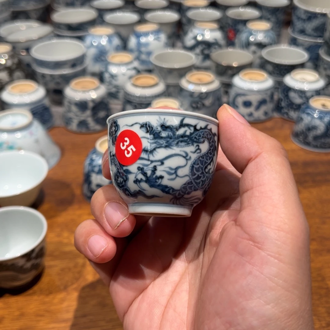 ****瓷顽古手工手绘作品