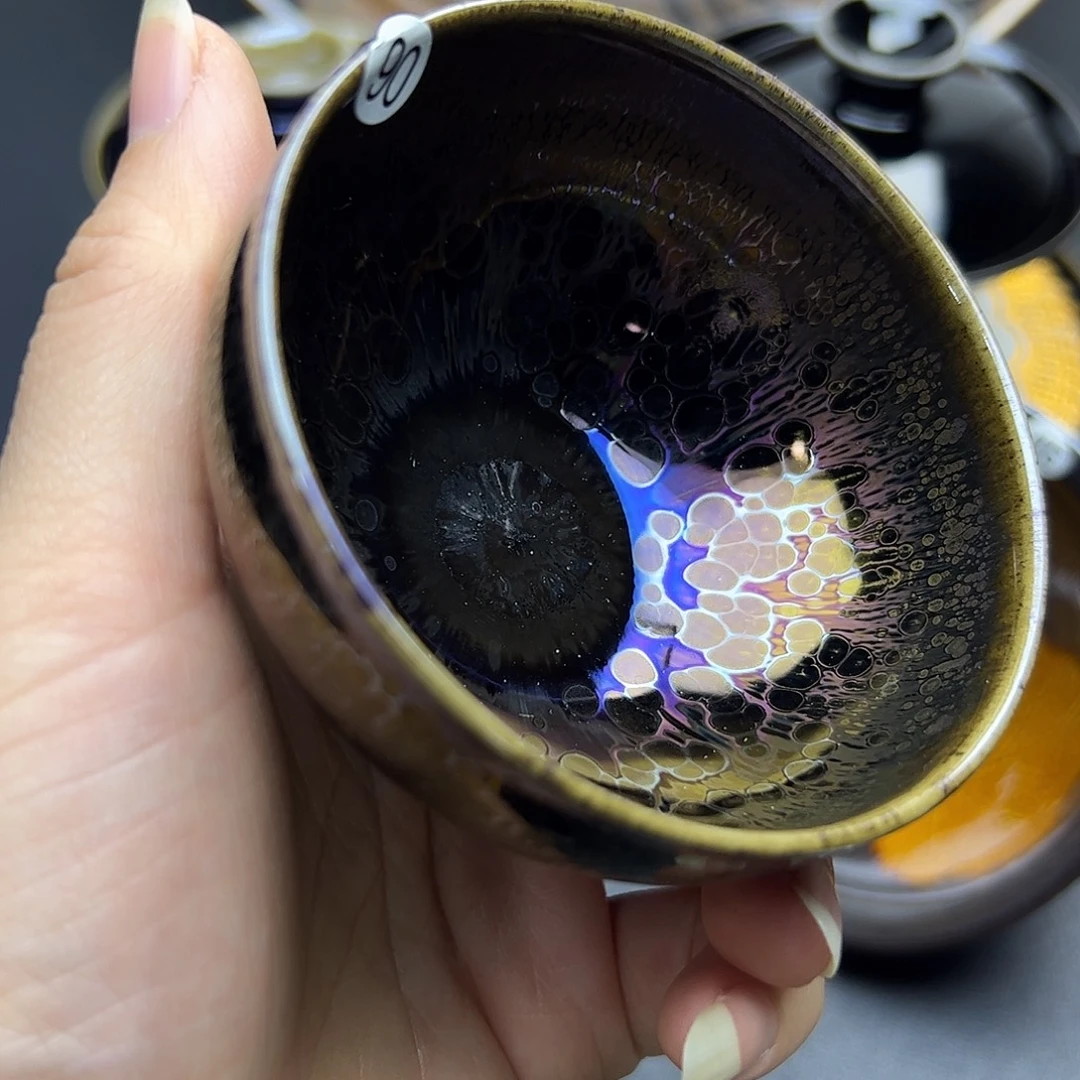 茶盏建窑建盏主人杯