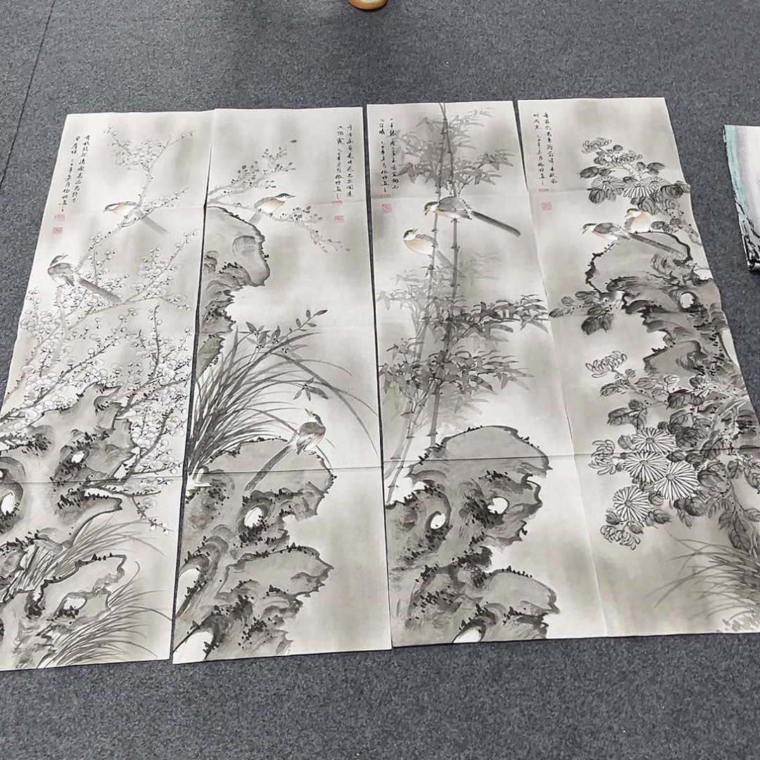 国画国画老师作品