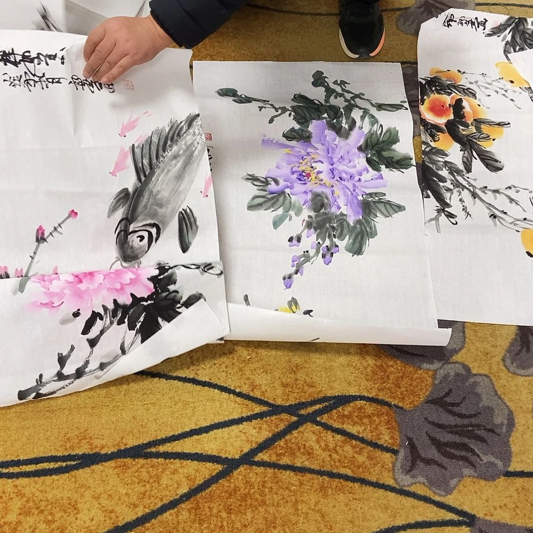 国画用****4手绘作品欣赏手绘