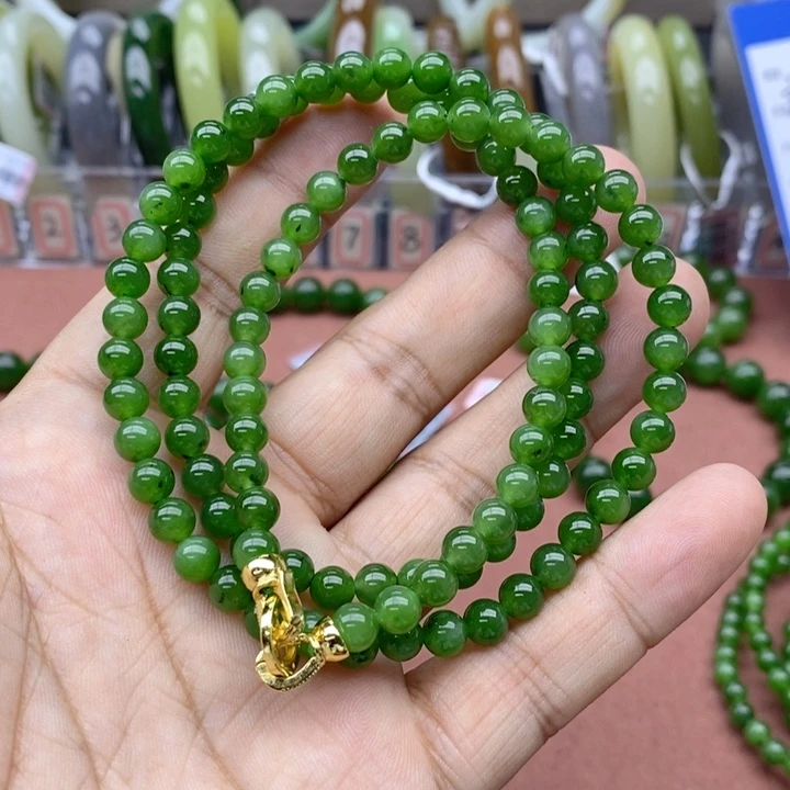 和田玉未镶嵌项链卡6